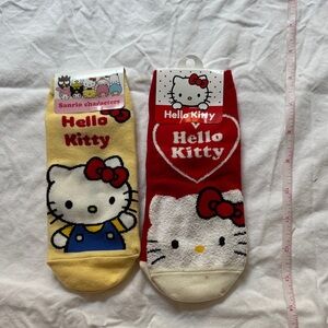 Hello Kitty socks yellow and Red